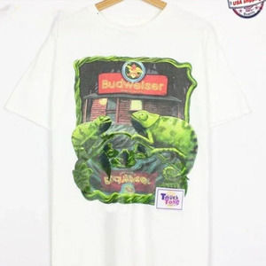 Vintage Budweiser Frogs Logo T-Shirt, Budweiser Shirt